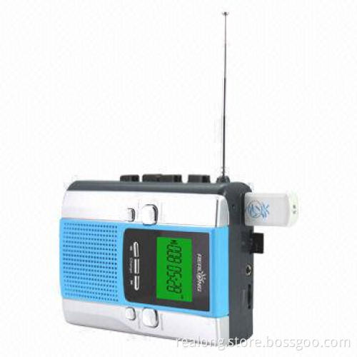 Walkman Radio/Cassette Player with 5-level Speed